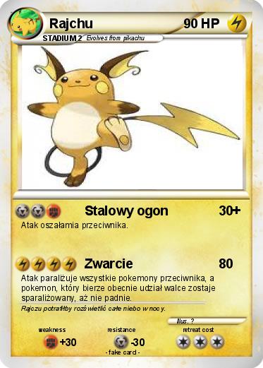 Pokemon Rajchu