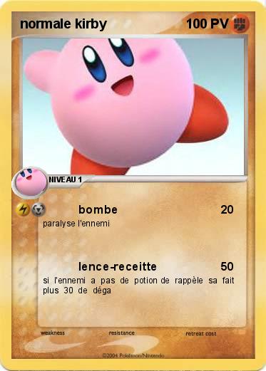 Pokemon normale kirby  