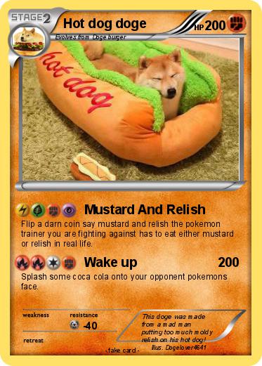 Pokemon Hot dog doge
