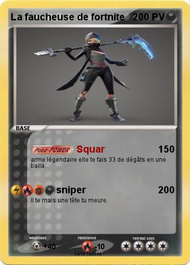 Pokemon La faucheuse de fortnite