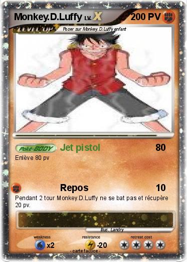 Pokemon Monkey.D.Luffy