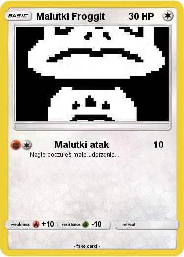 Pokemon Malutki Froggit
