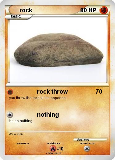Pokemon rock