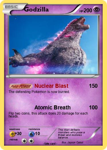 Pokemon Godzilla