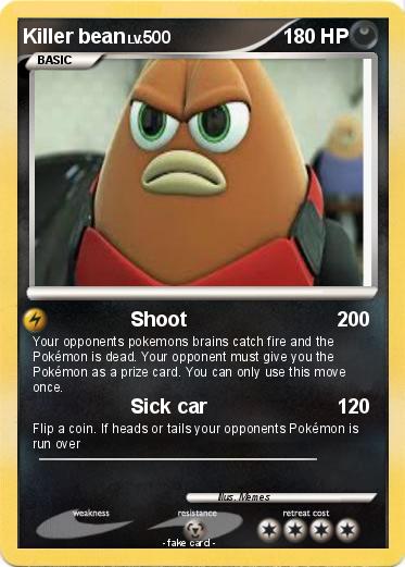 Pokemon Killer bean