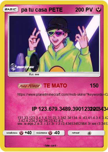 Pokemon pa tu casa PETE