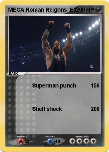 Pokemon MEGA Roman Reighns  EX
