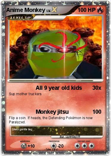 Pokemon Anime Monkey