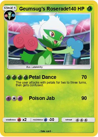 Pokemon Geumsug's Roserade