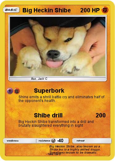 Pokemon Big Heckin Shibe
