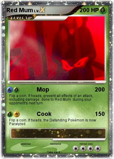 Pokemon Red Mum