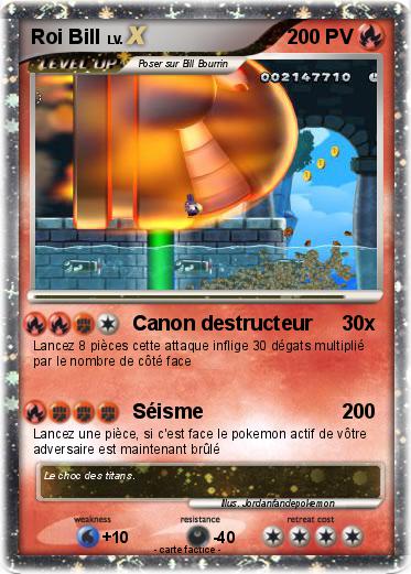 Pokemon Roi Bill