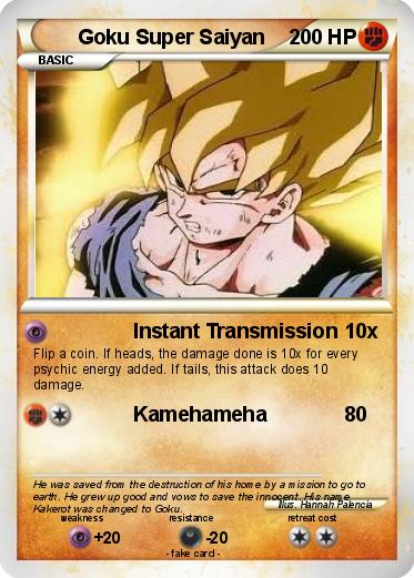 Pokemon Goku Super Saiyan