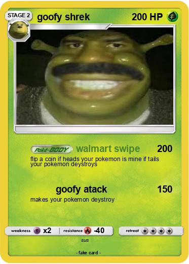 Pokemon goofy shrek