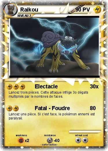 Pokemon Raikou