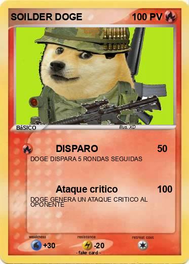 Pokemon SOILDER DOGE