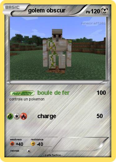 Pokemon golem obscur
