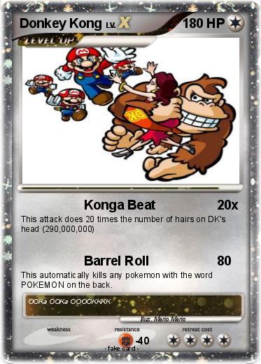 Pokemon Donkey Kong