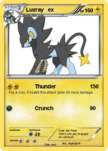 Pokemon Luxray   ex