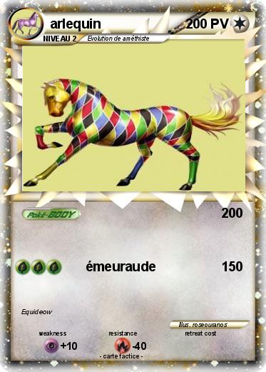Pokemon arlequin