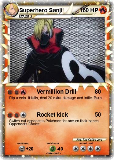 Pokemon Superhero Sanji