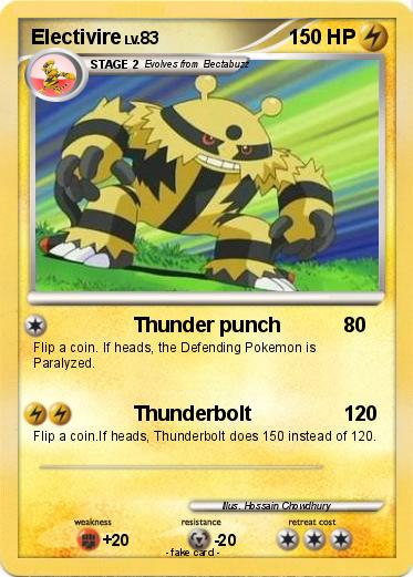 Pokemon Electivire