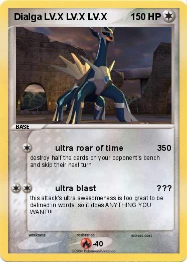 Pokemon Dialga LV.X LV.X LV.X