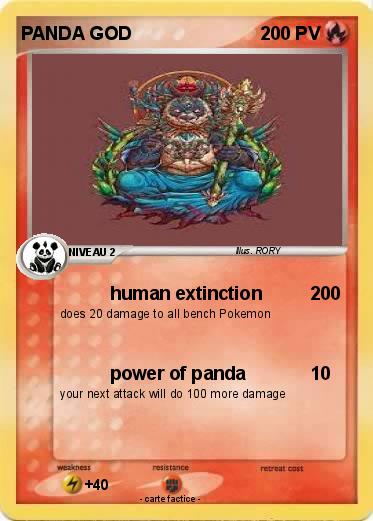 Pokemon PANDA GOD