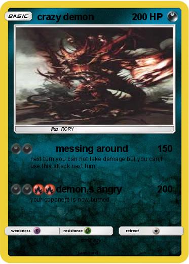 Pokemon crazy demon