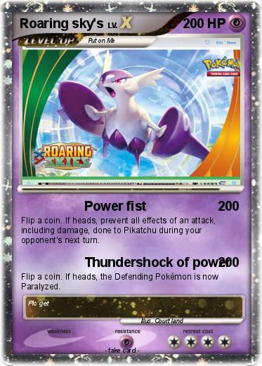 Pokemon Roaring sky's