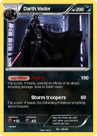 Pokemon Darth Vador