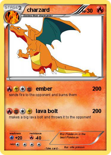 Pokemon charzard