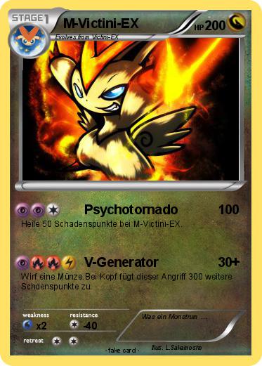Pokemon M-Victini-EX