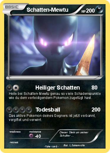 Pokemon Schatten-Mewtu