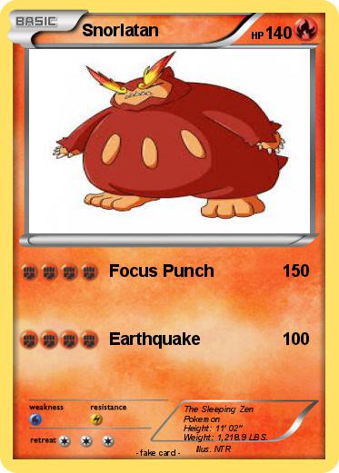 Pokemon Snorlatan