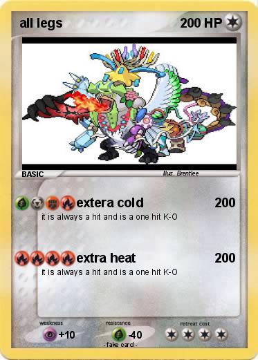 Pokemon all legs