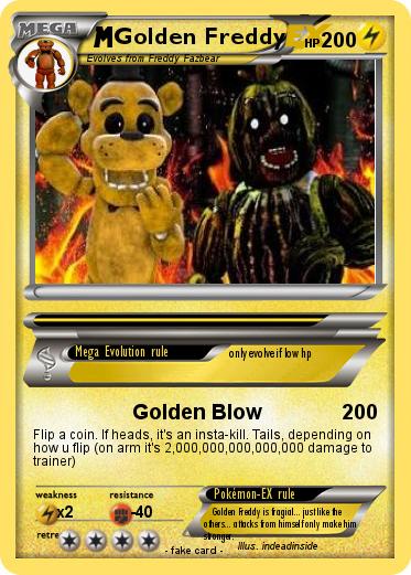Pokemon Golden Freddy