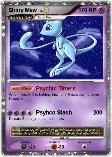 Pokemon Shiny Mew