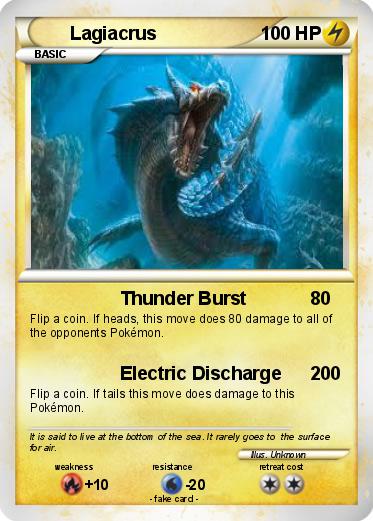 Pokemon Lagiacrus