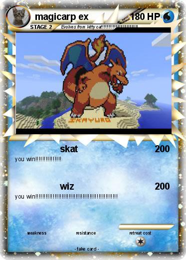 Pokemon magicarp ex