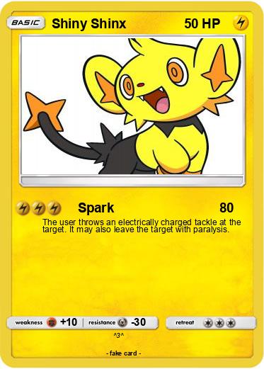 Pokemon Shiny Shinx