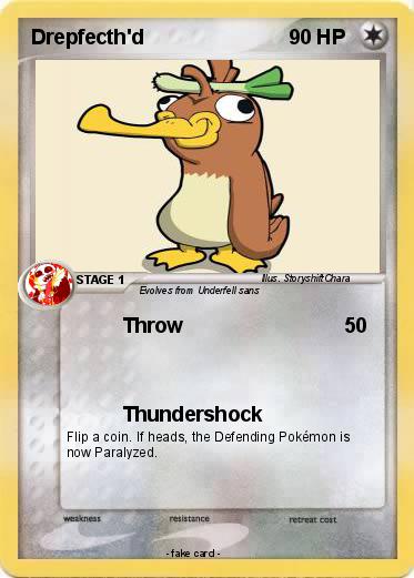 Pokemon Drepfecth'd
