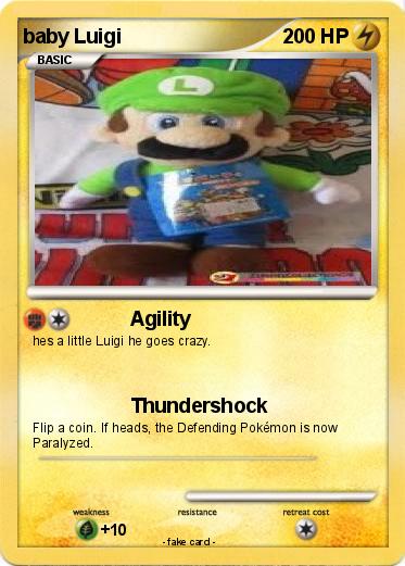 Pokemon baby Luigi
