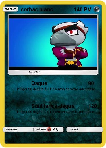 Pokemon corbac blanc