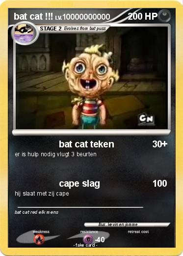 Pokemon bat cat !!!