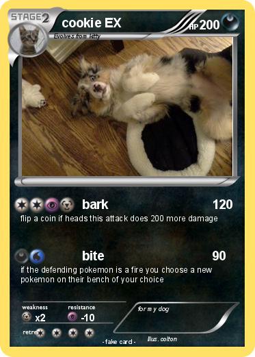 Pokemon cookie EX