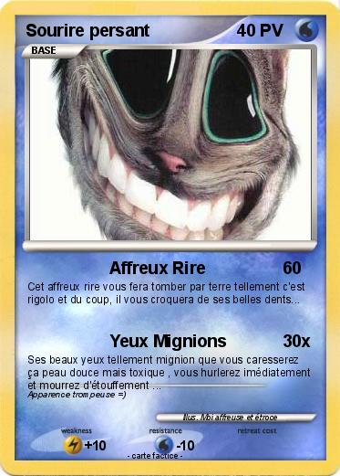 Pokemon Sourire persant