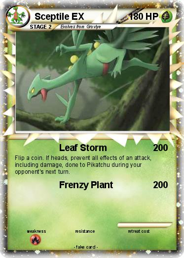 Pokemon Sceptile EX