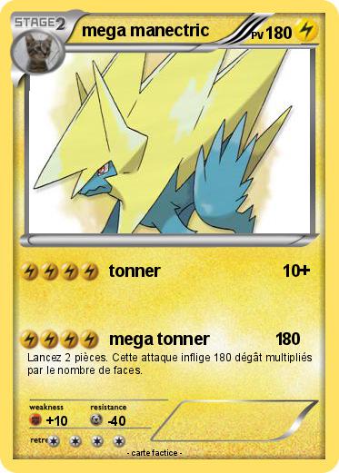Pokemon mega manectric