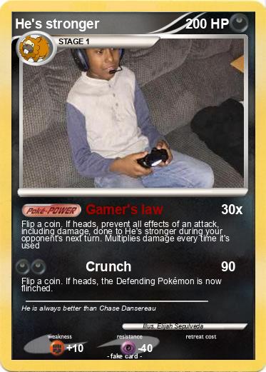 Pokemon He's stronger